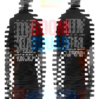 Boom Squad If I Run You Run 4th Of July Shirt T-Shirt Men's Back Print T-Shirt - Monsterry