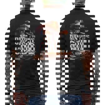 Boots On The Ground Cowgirl Linedance Boot Cowboy Western Men's T-shirt Back Print - Thegiftio UK