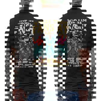 Boots On The Ground T Where Them Fans At Men's T-shirt Back Print - Seseable