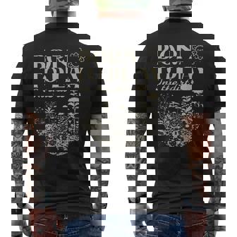 Born To Play In The Dirt Men's T-shirt Back Print - Seseable