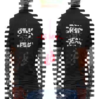 Boxeador De Boxeo Con Cita De Boxeo Para Artes Marciales Mixtas Camiseta Hombre Estampado Espalda - Regaloses