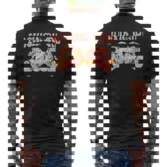 Boxeo Puching Ball Sparring Boxeador Camiseta Hombre Estampado Espalda - Regaloses