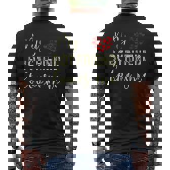 My Boyfriend Loves Me Camiseta Hombre Estampado Espalda - Regaloses