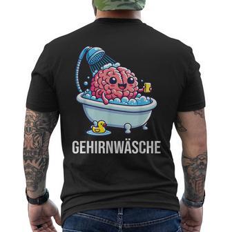 Brain Brainwash T-Shirt mit Rückendruck - Geschenkecke