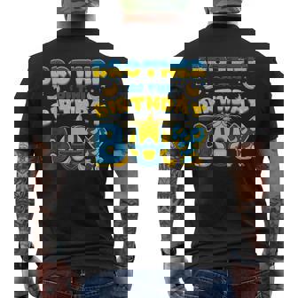 Brother Of The Birthday Boy Banana Party Family Party Decor Men's T-shirt Back Print - Monsterry