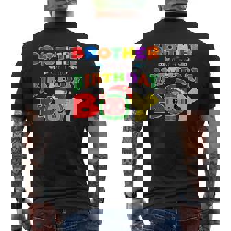 Brother Of The Birthday Boy Melon Family Matching Men's T-shirt Back Print | Seseable UK