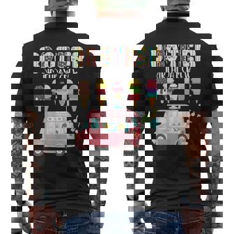 Brother Birthday Crew Ice Cream Truck Bday Ice Cream Party Camiseta Hombre Estampado Espalda - Regaloses