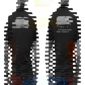 Brother May I Have Some Oats Meme Classique Paire De Cochons T-shirt imprimé au dos - Cadeauxyz