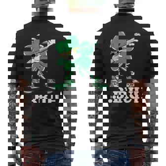 Bruh Dabbing Trèfle Amusant Pour Enfants Hommes Garçons St Patrick T-shirt imprimé au dos - Cadeauxyz