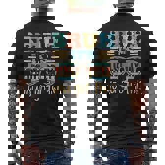 Bruh It's Test Day You Got This Testing Day Teachers Men's T-shirt Back Print - Monsterry