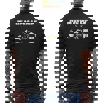 Buenaida Cerveza De Esquí Para Hombres Idea De Regalo Divertido Esquiador Esquí Camiseta Hombre Estampado Espalda - Regaloses