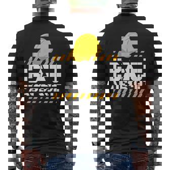 Building Supervisor Helmet Building Supervisor Construction Site Construction Line T-Shirt mit Rückendruck - Geschenkecke