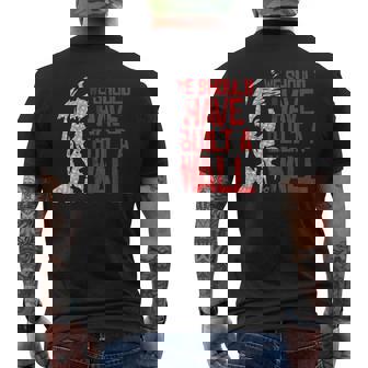 We Should Have Built A Wall Indien T-shirt imprimé au dos - Cadeauxyz