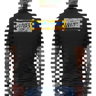 Buttfingerer Hilarious Meme Retro Vintage Men's T-shirt Back Print - Seseable