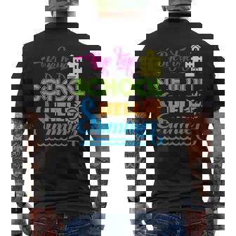 Bye Bye School Hello Summer t Shirt Men's Back Print T-Shirt - Monsterry