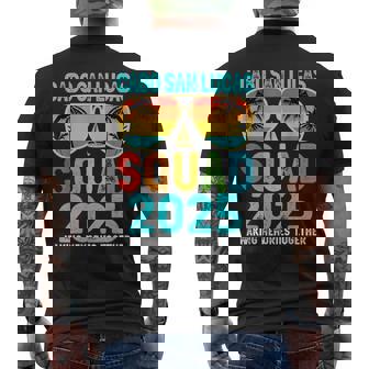 Cabo San Lucas Squad 2025 Vacation Friends Family Matching Men's T-shirt Back Print | Mazezy