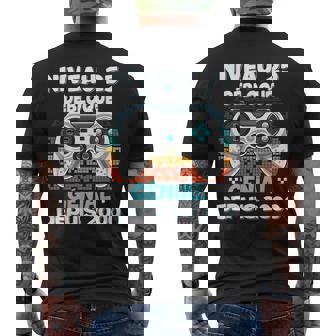 Cadeau 25 Ans Homme 25Ème Anniversaire Gamer Niveau 25 T-shirt imprimé au dos - Cadeauxyz