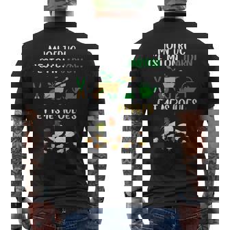 Cadeau Drôle Jardinage Cadeau Retraite Homme Humour Noël T-shirt imprimé au dos - Cadeauxyz