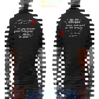 Cadeau Humour Amour Saintalentin Avec Toi Je M'engueule T-shirt imprimé au dos - Cadeauxyz
