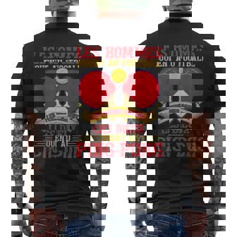 Cadeau Tennis De Table Ping Pong Joueur De Ping-Pong T-shirt imprimé au dos - Cadeauxyz