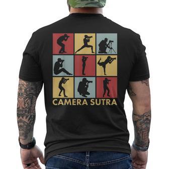 Camera Sutra Camera Photography Photographer T-Shirt mit Rückendruck - Geschenkecke