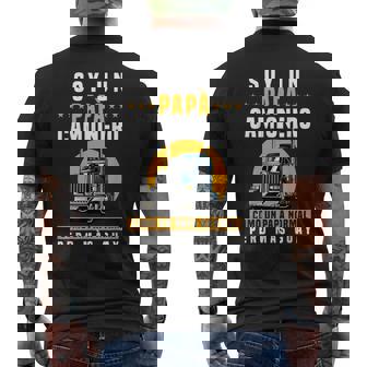 Camionero Idea De Regalo Día Del Padre Conductor De Camión Camiseta Hombre Estampado Espalda - Regaloses
