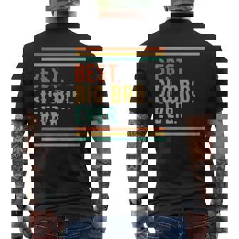 Camisa Best Big Brother Ever Para Niños Y Adolescentes Camiseta Hombre Estampado Espalda - Regaloses