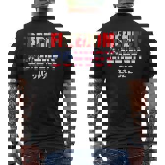 Canada Freedom Convoy 2022 Support Canadian Truckers Men's Back Print T-Shirt - Monsterry