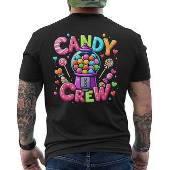 Candy Crew Decorations Sweetie Candy Squad T-Shirt mit Rückendruck - Geschenkecke