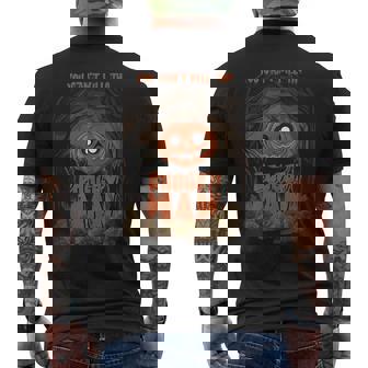 You Can't Kill The Boogeyman Shirt Scary Pumpkin Halloween Tank Top Men's Back Print T-Shirt - Monsterry