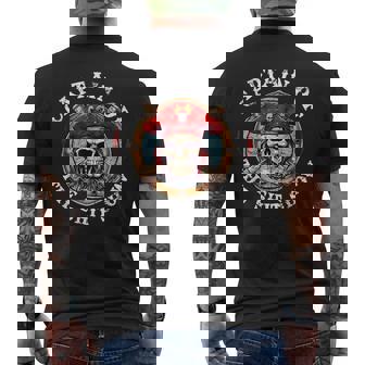 Captain Of The Shit Show Men's T-shirt Back Print | Mazezy