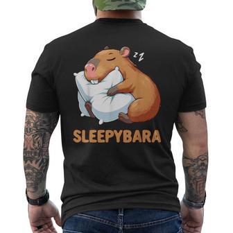 Capybara Sleep Sleepybara Nightdress Capybara Sleep T-Shirt mit Rückendruck - Geschenkecke