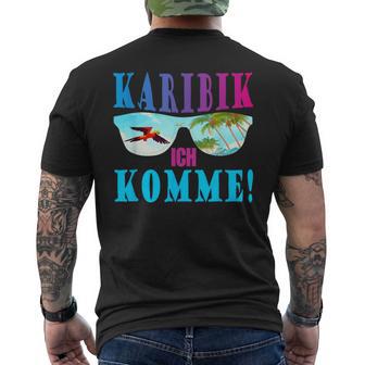 Caribbean Costume Caribbean Party Outfit Caribbean Accessories T-Shirt mit Rückendruck - Geschenkecke