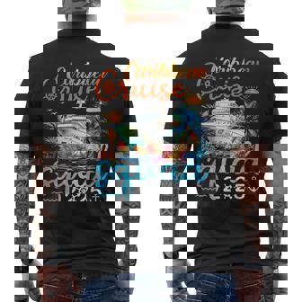 Caribbean Cruise Squad 2025 Family Matching Caribbean Cruise Men's Back Print T-Shirt - Monsterry