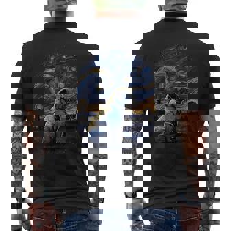 Carlin Starry Night T-shirt imprimé au dos - Cadeauxyz