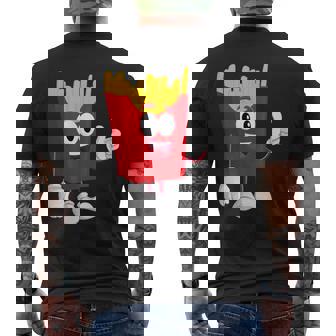 Carnival Couple Costumes Couples Costume Ketchup Chips T-Shirt mit Rückendruck - Geschenkecke