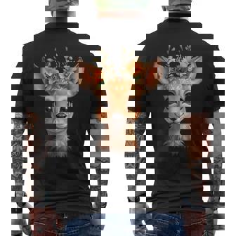 Carnival Deer Costume X Carnival Reindeer S T-Shirt mit Rückendruck - Geschenkecke