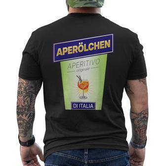 Carnival Fancy Dress X Aperoolchen Costume Bottle Fancy Dress T-Shirt mit Rückendruck - Geschenkecke