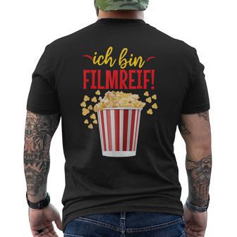 Carnival I Am Film Hoop Popcorn Fun T-Shirt mit Rückendruck - Geschenkecke