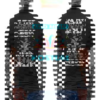 Carnival Party Fancy Dress Costume For Carnival Costume T-Shirt mit Rückendruck - Geschenkecke
