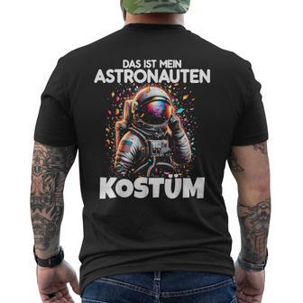 Carnival Space Suit Space Astronaut Costume T-Shirt mit Rückendruck - Geschenkecke