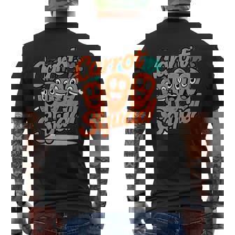 Carrot Squad Carrots Vegetable Carrot Men's T-shirt Back Print - Seseable