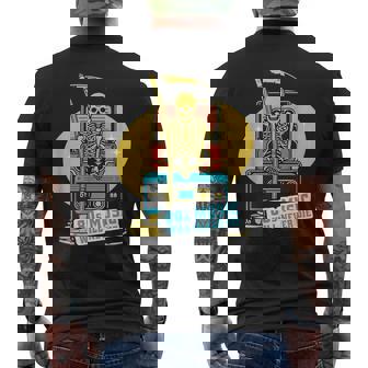 Cassettes Dj Rétro Des Années 80 Pour Jouer De La Musique T-shirt imprimé au dos - Cadeauxyz