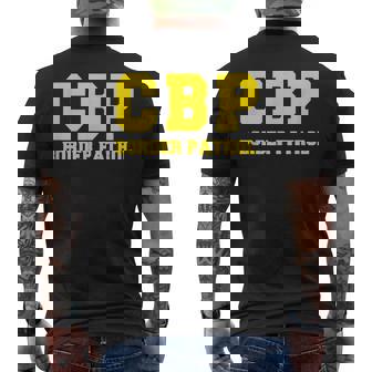 Cbp Protection De Bordure T-shirt imprimé au dos - Cadeauxyz