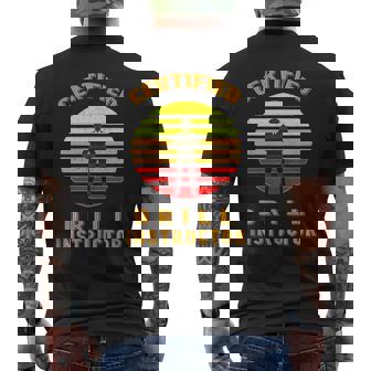Certified Drill Instructor Retro Vintage Tank Top Men's Back Print T-Shirt - Monsterry