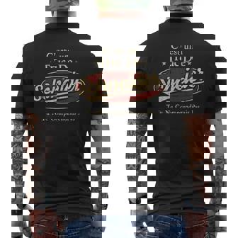 C'est Un Schneider Truc De Tu Ne Comprendrais Pas Schneider Nom T-shirt imprimé au dos - Cadeauxyz
