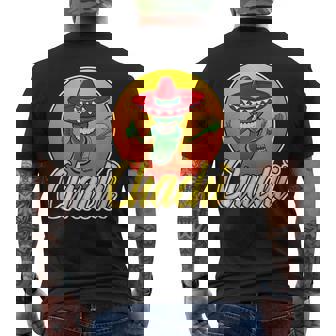 Chachi Cool Taco Chili Caractère De Dessin Animé T-shirt imprimé au dos - Cadeauxyz