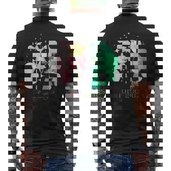 Changed For Good Pink Green Together Vintage Men's T-shirt Back Print - Monsterry