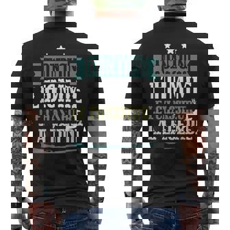 Chasse Homme Humour Cadeau Chasseur Tonton Drôle T-shirt imprimé au dos - Cadeauxyz