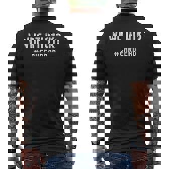 Cheer Dad Cheerleading 401K Men's Back Print T-Shirt - Monsterry